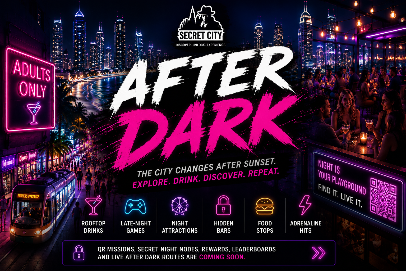 After Dark Secret City Gold Coast