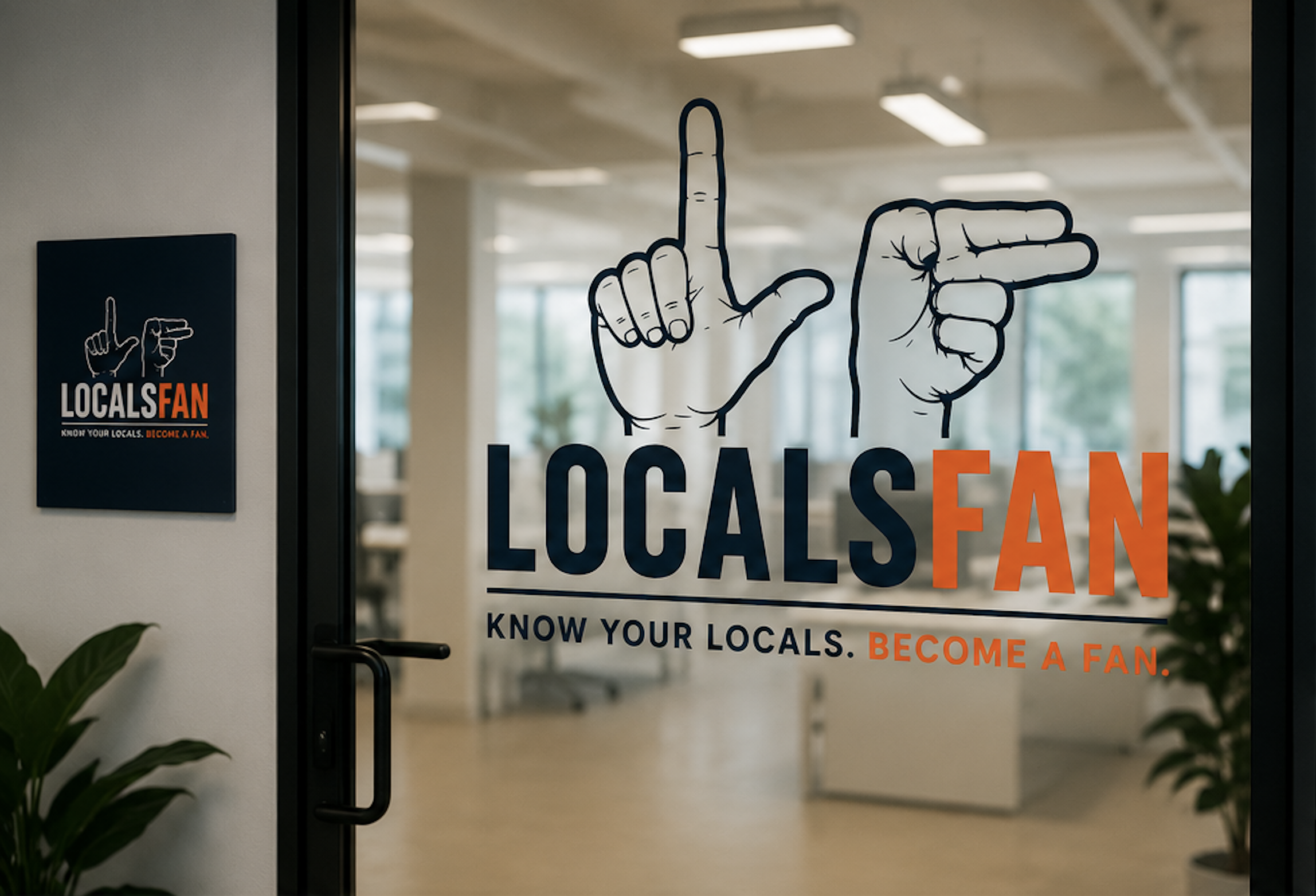 LocalsFan office window