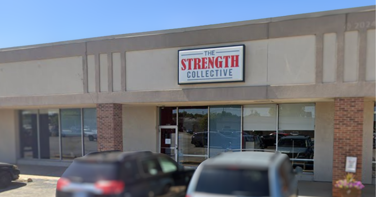 The Strength Collective storefront in Galesburg, Illinois