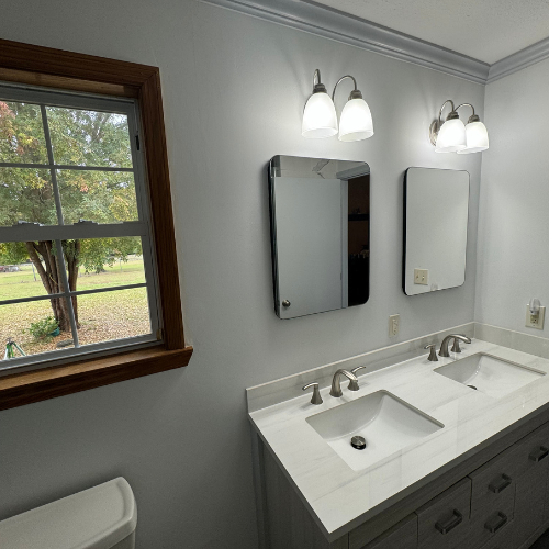 Farmhouse remodel in Boston, Georgia by DHRAC