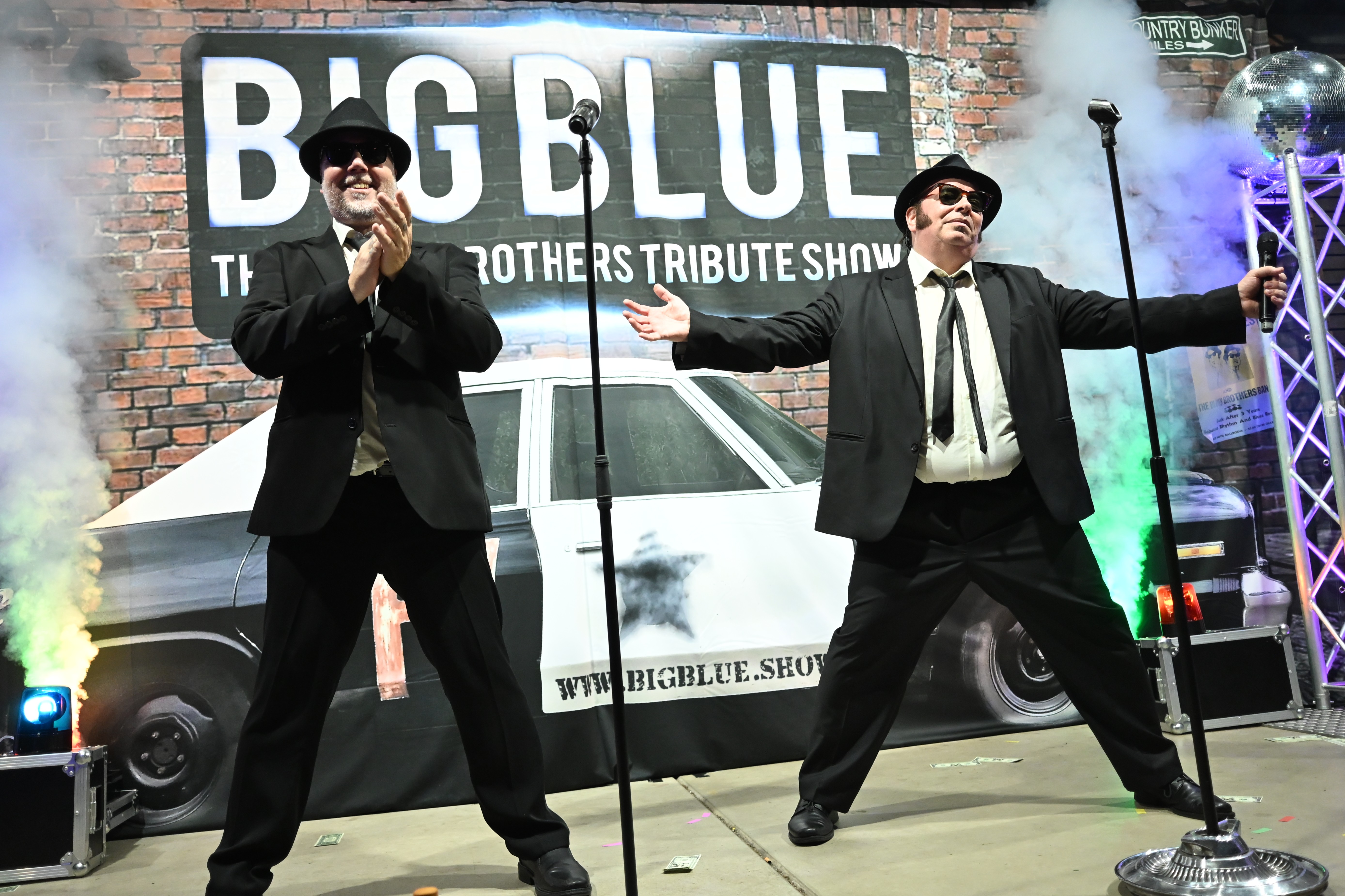 Big Blue professionelle Showplanung