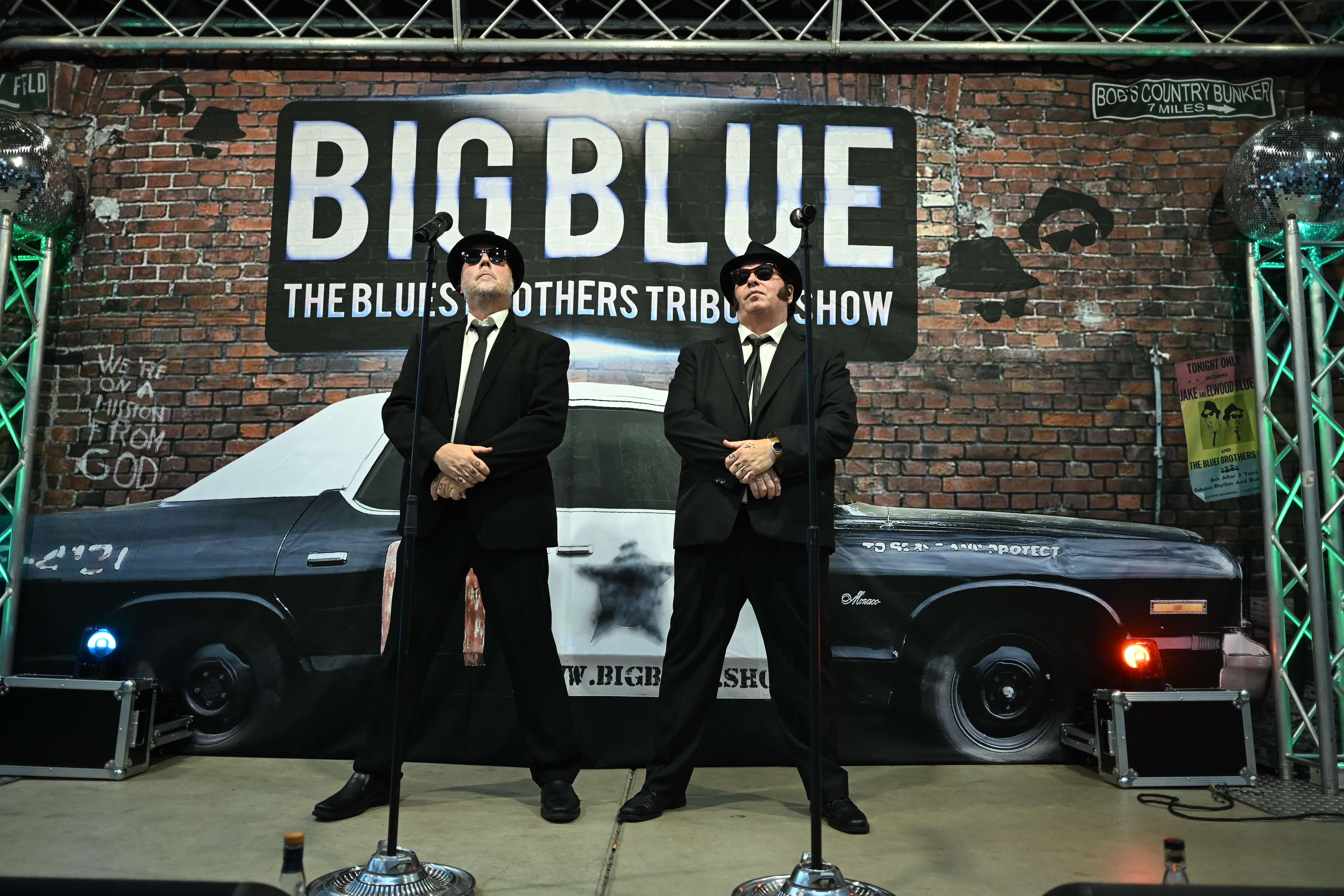 Big Blue Showact für Gala Dinner
