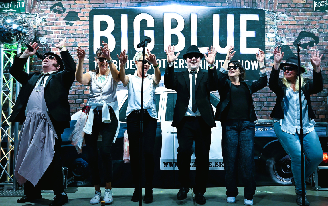 Big Blue Blues Brothers Tribute Show live mit Publikum
