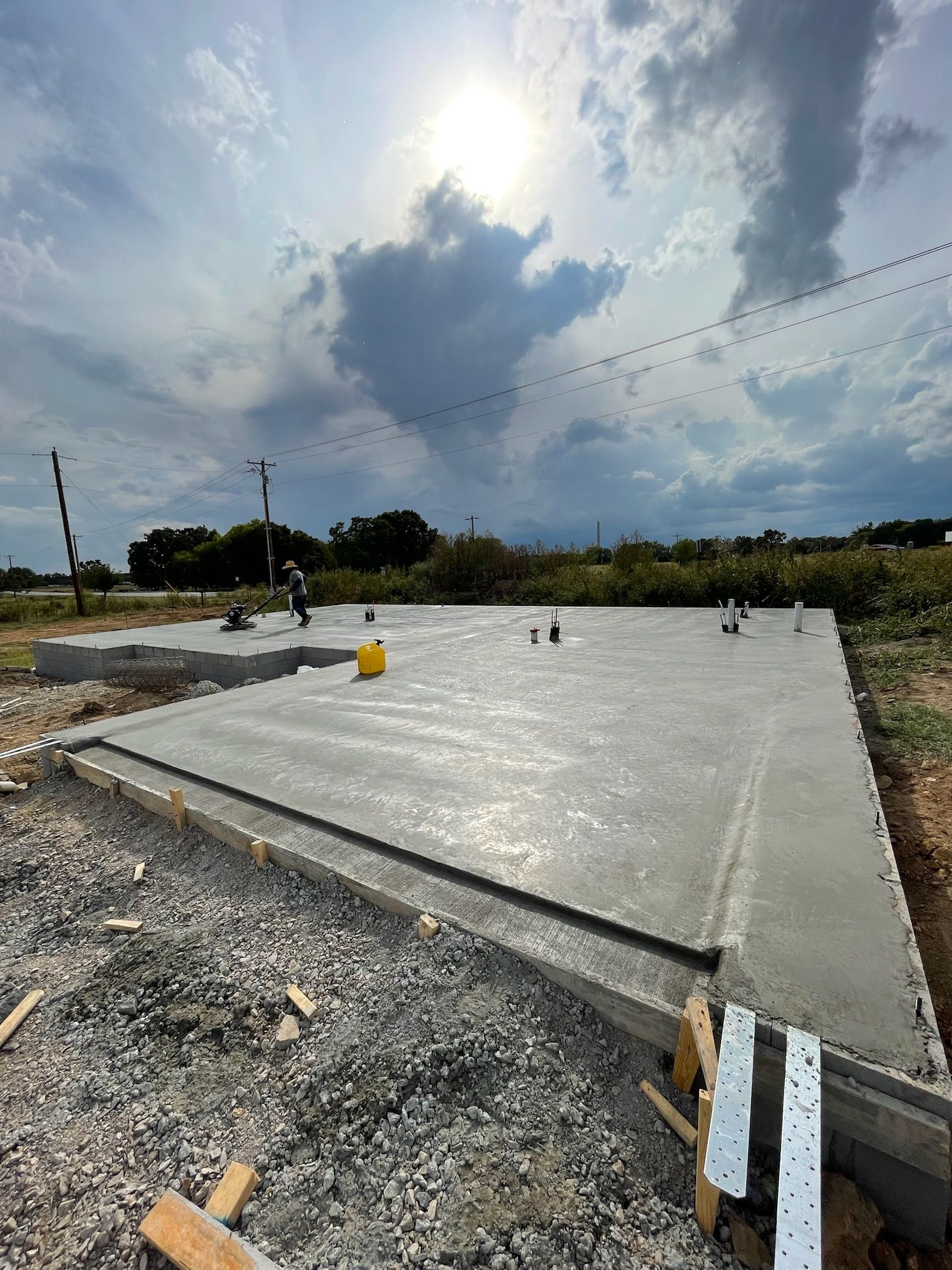Foundation construction by TRS Concrete in Springdale AR