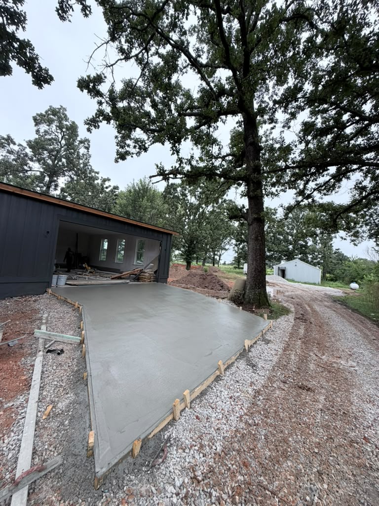 Hardscape and concrete by TRS Concrete in Springdale AR