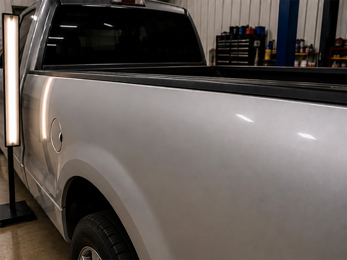 Paintless dent repair after
