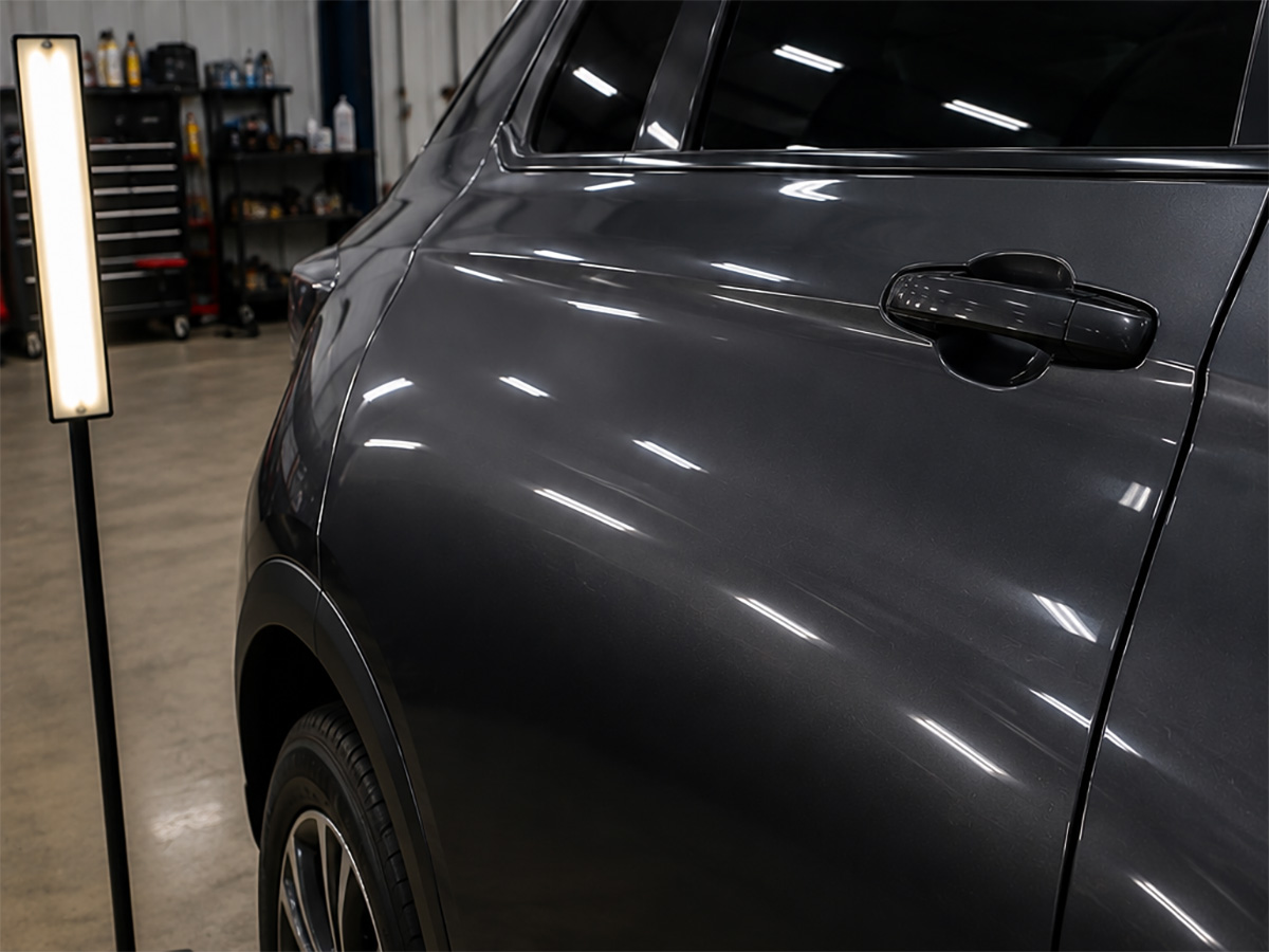 Paintless dent repair after