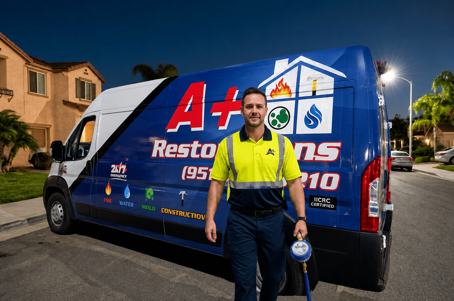 A+ Restorations emergency service vehicle