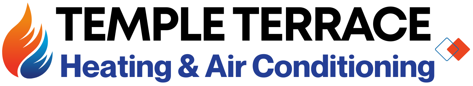 Temple Terrace Heating & Air Conditioning Black Logo