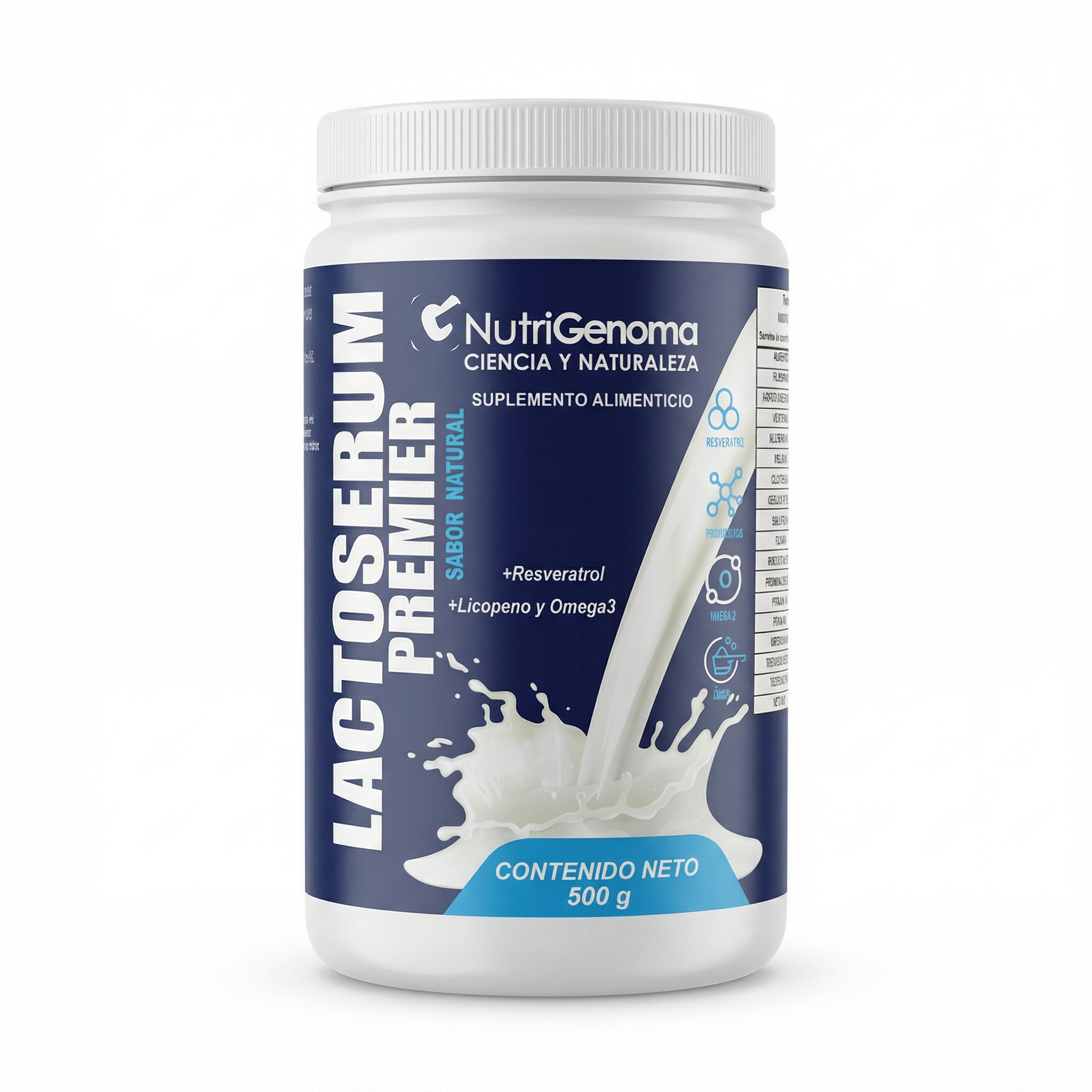 Lactoserum Natural - Lactoserum Natural refuerza la nutrición diaria, favorece la recuperación y acompaña etapas de desgaste físico o mental. | Nutrigenoma