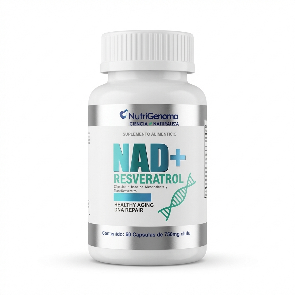 NAD+ Resveratrol: Hábitos y Ciencia para tu Longevidad - Artículo blog nutrigenómica y bienestar