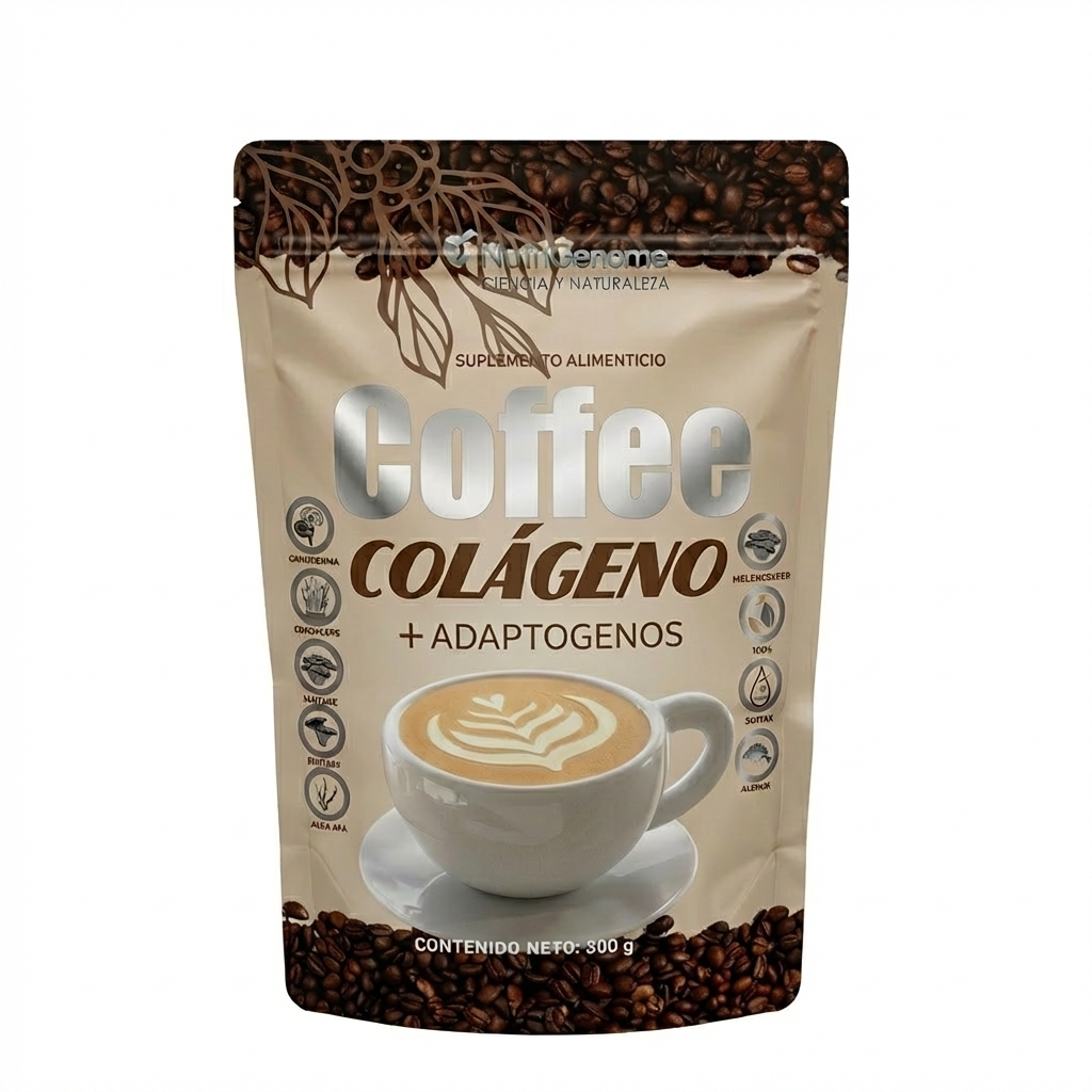 Café con Colágeno y Adaptógenos: Hábitos para Potenciar tu Rutina - Artículo blog nutrigenómica y bienestar
