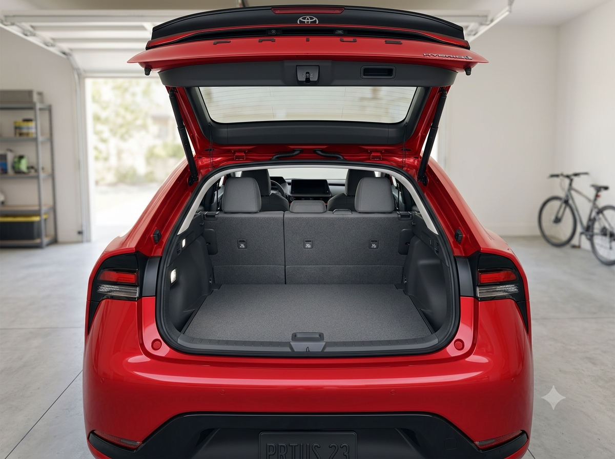 Cars To Gig Prius cargo space