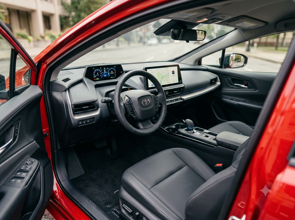 Cars To Gig Prius interior