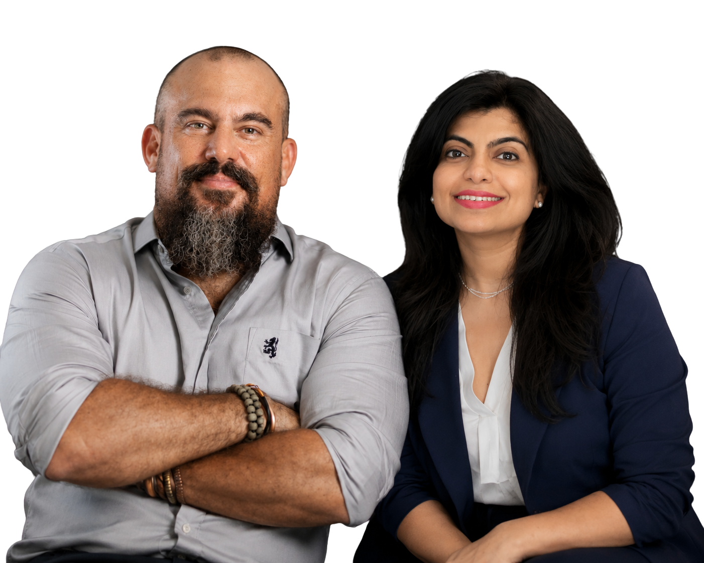 Mike Delport and Priyanka Khandalkar