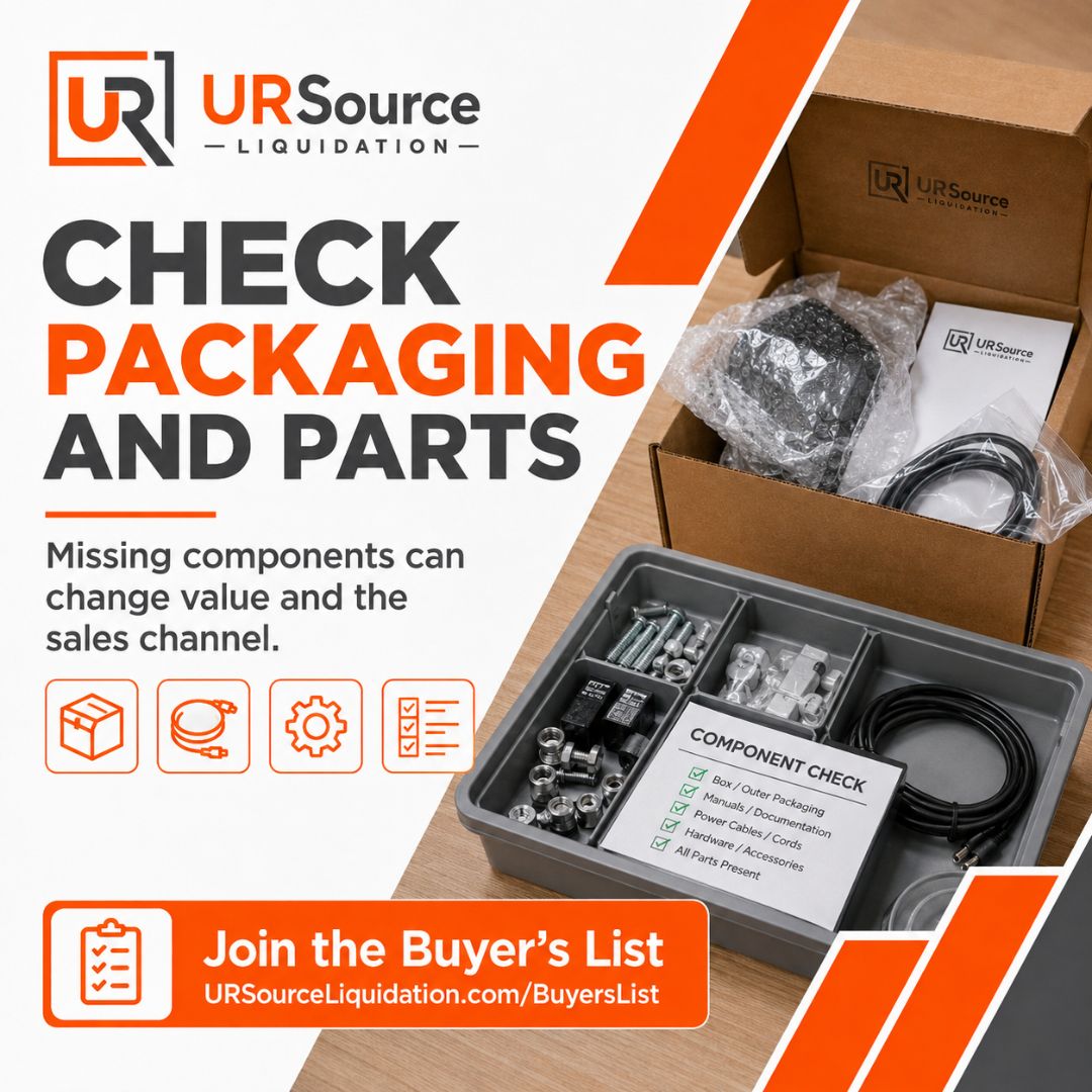 Check Packaging and Parts 04