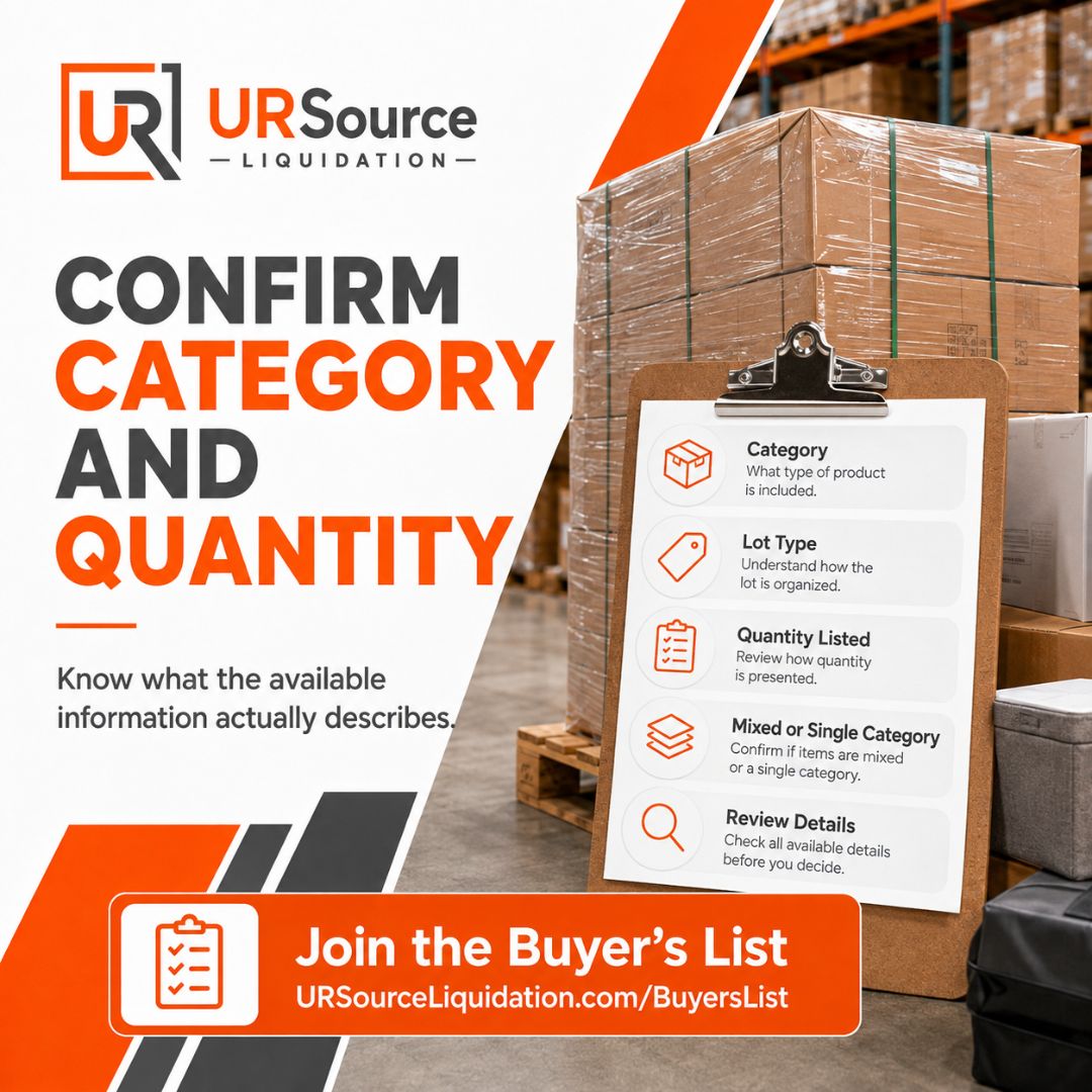 Confirm Category and Quantity 02