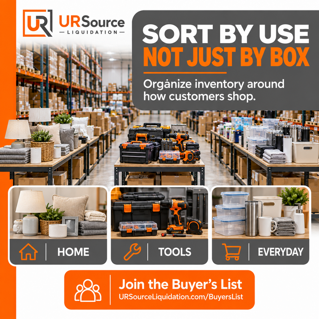 Sort by Use, Not Just by Box 01 Sort by Use, Not Just by Box 01