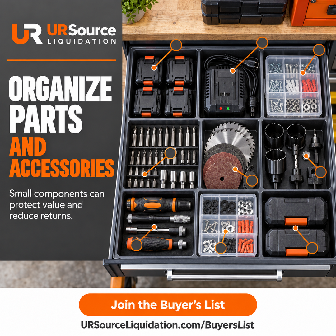 Organize Parts and Accessories 05 Organize Parts and Accessories 05