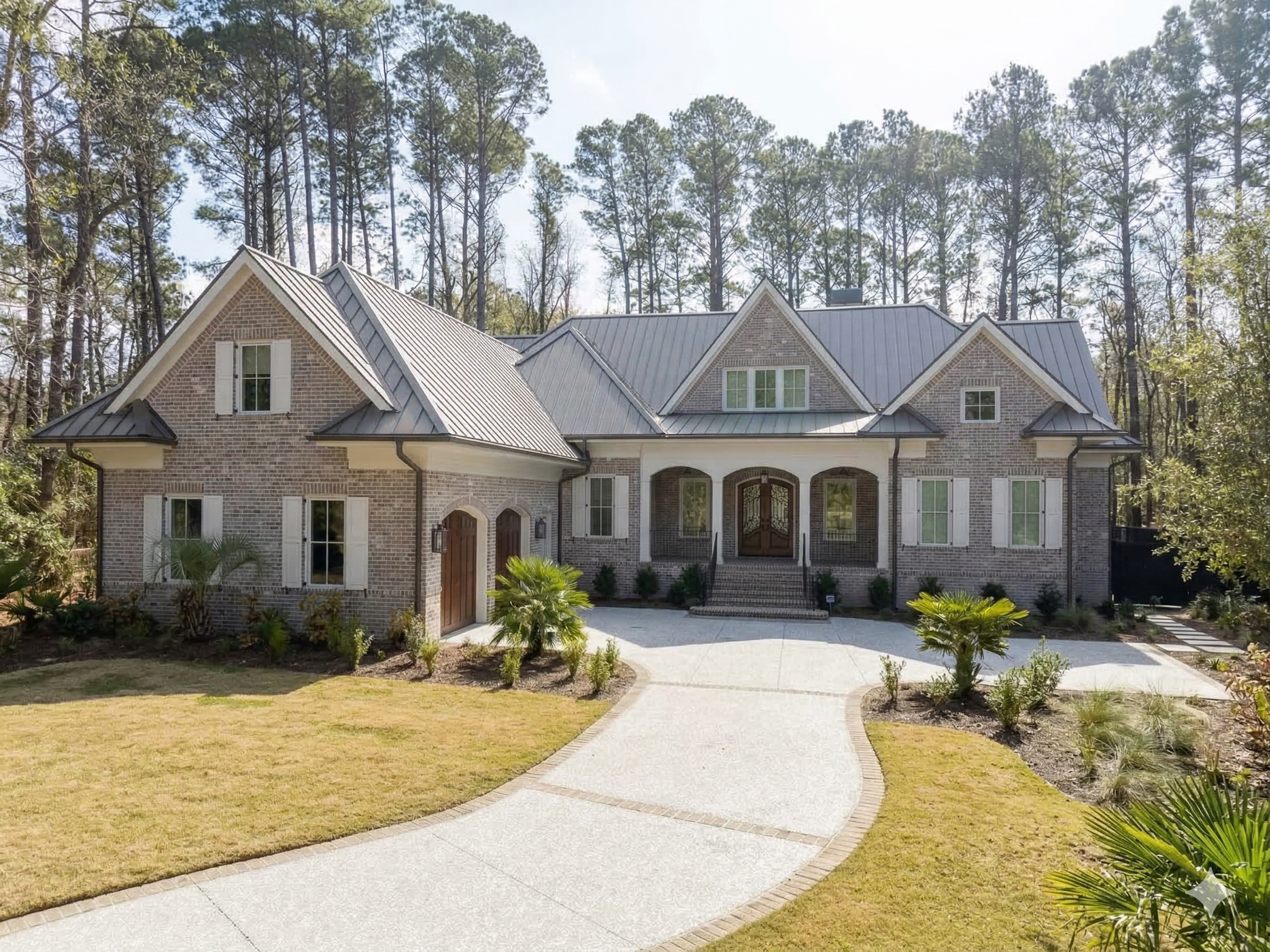 Contractor working on residential construction project