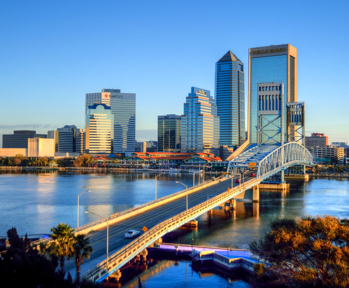 Jacksonville area residential neighborhood