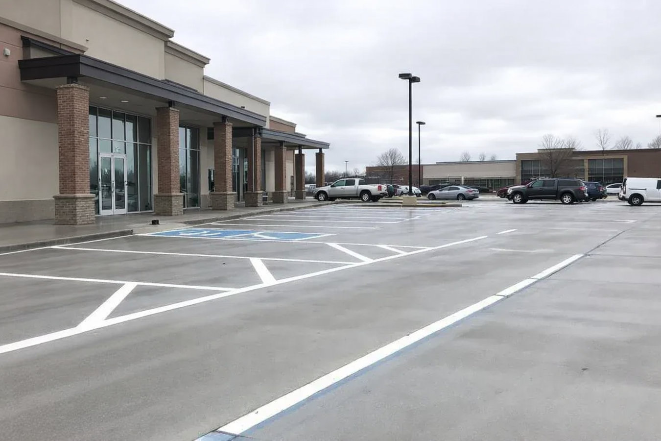 Commercial concrete services in Fitchburg