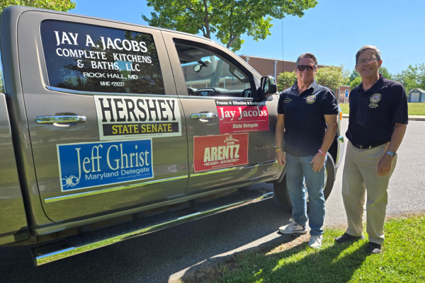 Senator Hershey at Kent Island Day Senator Hershey at Kent Island Day