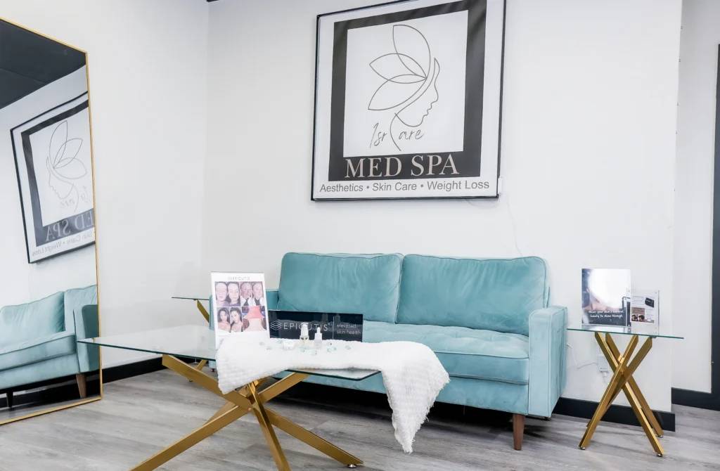 1st Care Med Spa treatment room in Mesa, Arizona
