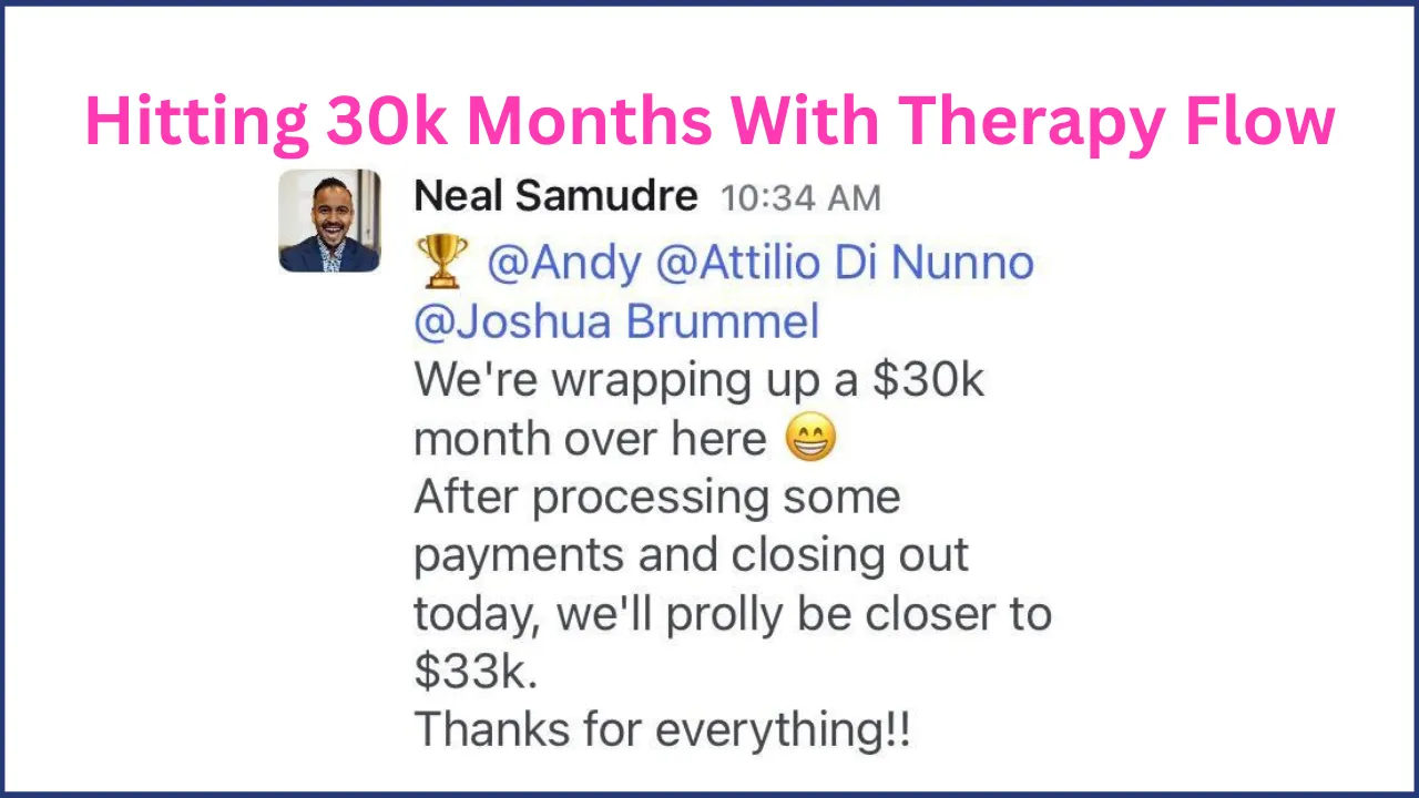 Therapy Flow client result