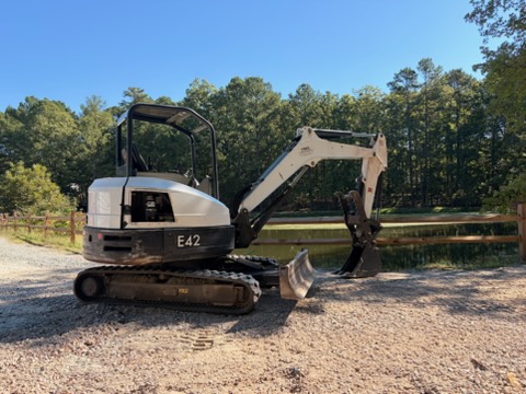 Bobcat E42 rental in Durham, NC