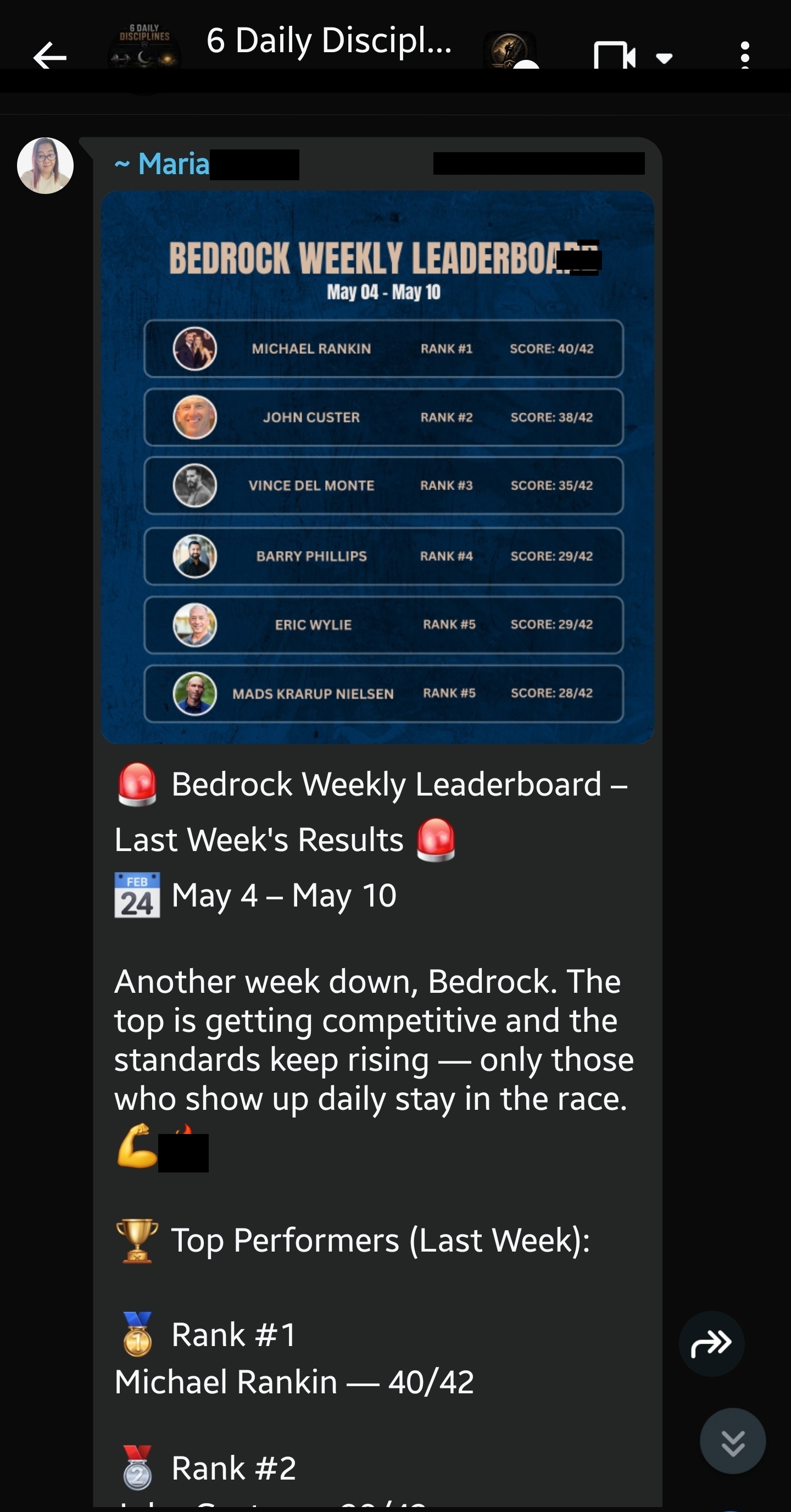 Community check-in