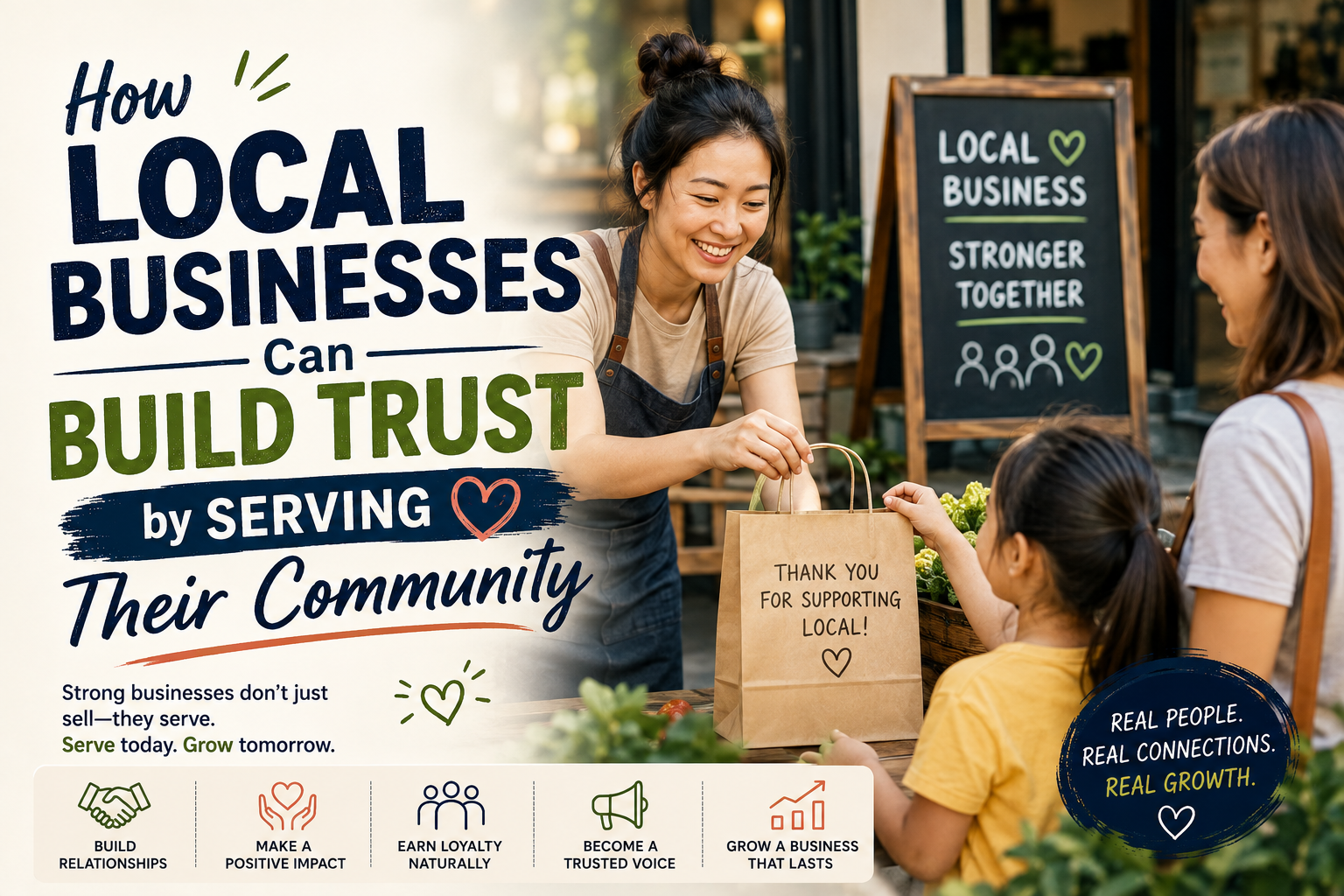 How Local Businesses Can Build Trust by Serving Their Community