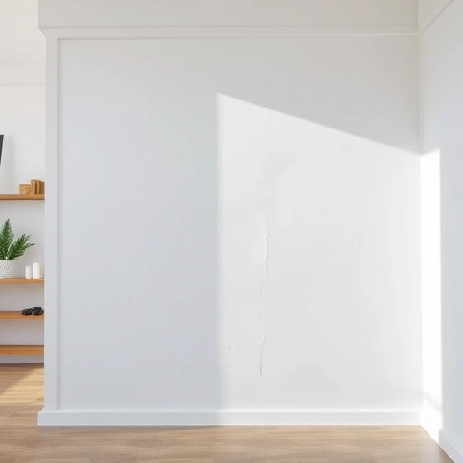 Drywall repair in Garland TX with seamless surfaces, smooth edges, and modern decor highlighting craftsmanship.