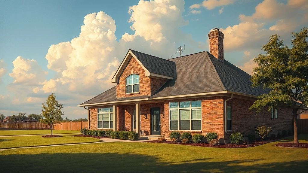 Painting in Rowlett, TX showcasing vibrant colors and a serene landscape.