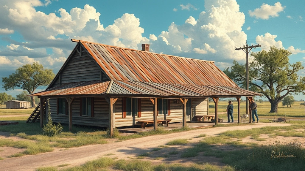 Painting in Royse City, TX showcasing vibrant colors and intricate details.