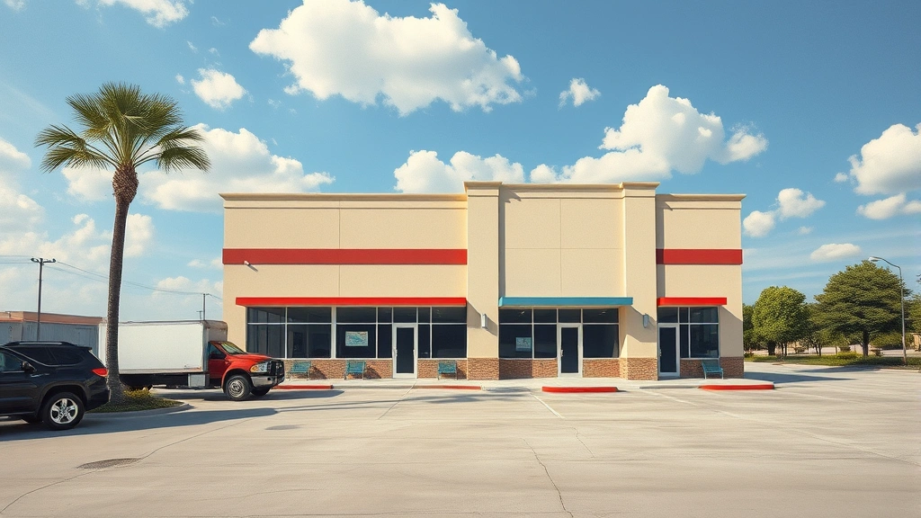 Commercial Painting projects in Garland TX showcasing vibrant colors and professional finishes.
