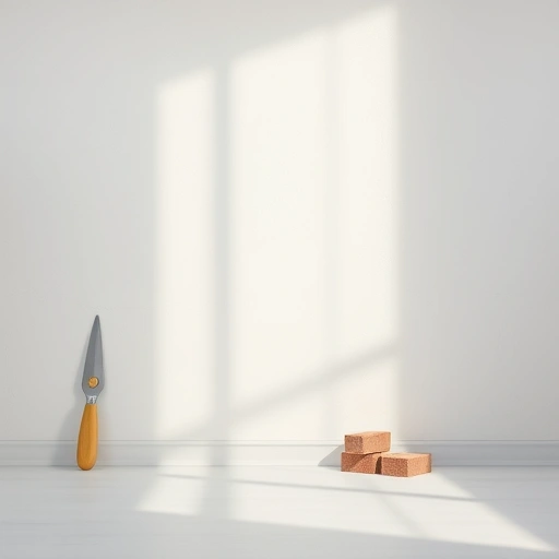 Drywall repair in Garland TX with seamless finish, smooth texture, and professional tools displayed nearby.