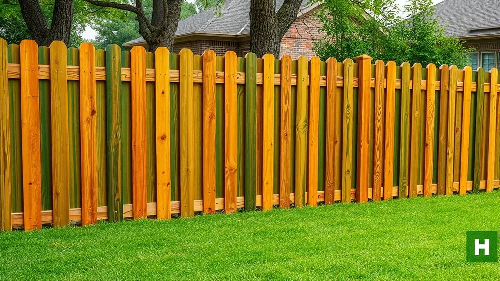 Fence staining projects in Garland TX showcasing rich colors and professional finishes