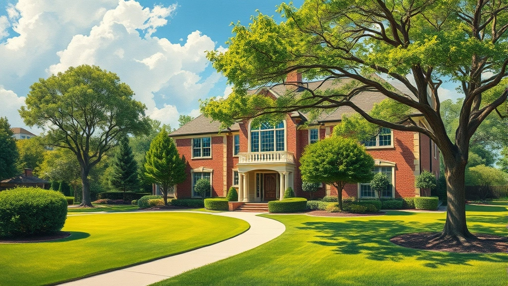 Painting in Highland Park, TX featuring vibrant colors and abstract shapes.