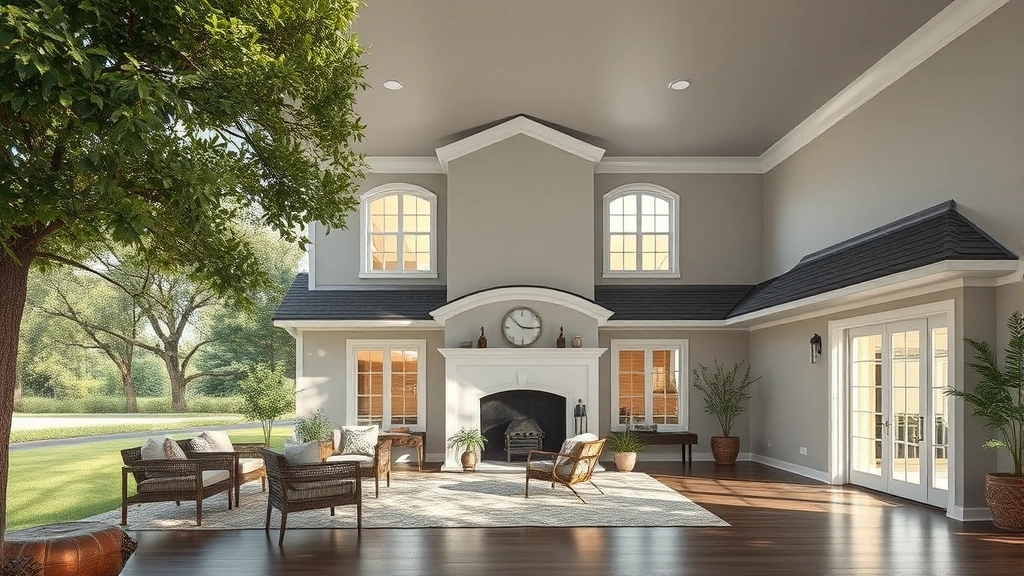 Residential Painting projects in Garland TX showcasing vibrant colors and professional finishes.