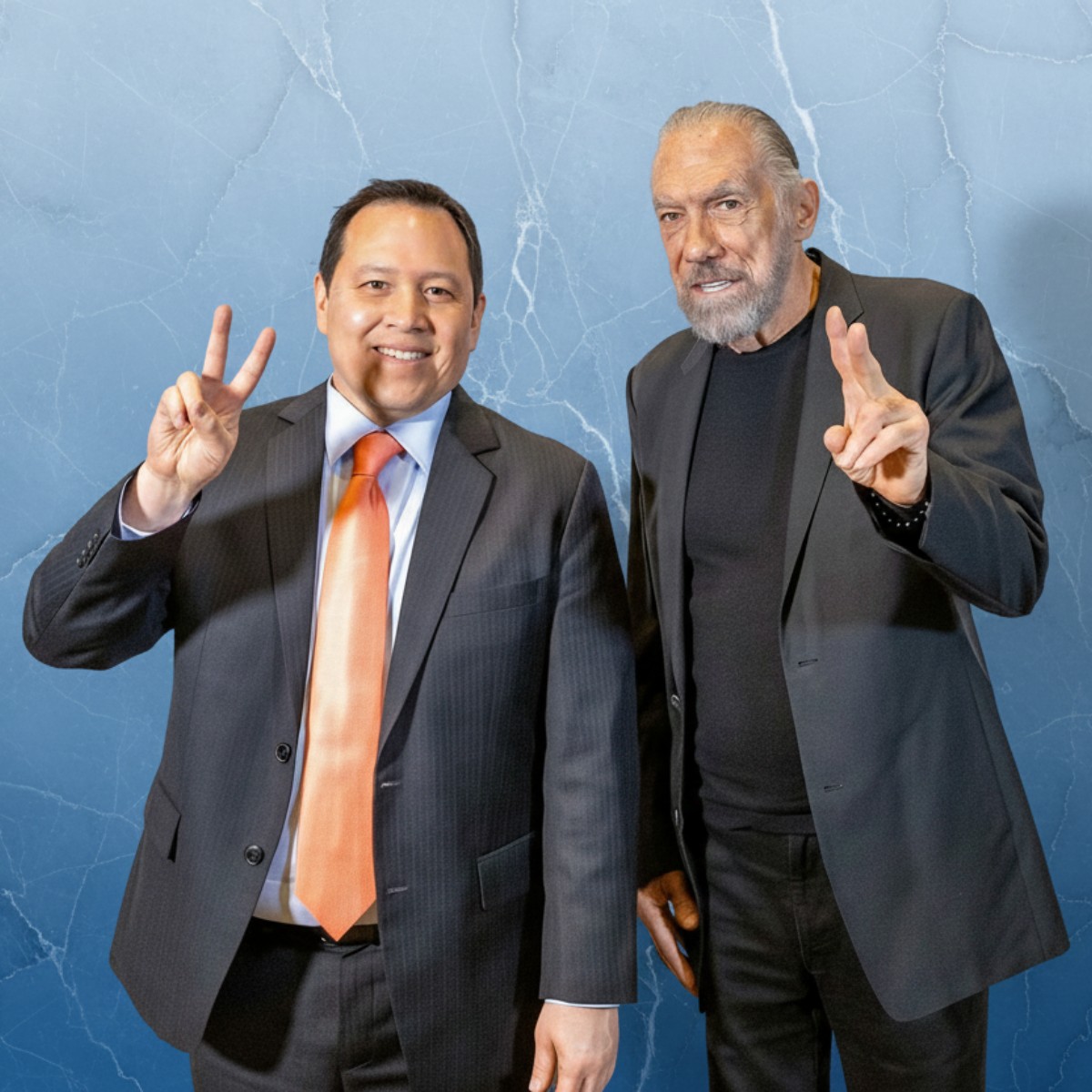 John Paul DeJoria with Sean Campbell