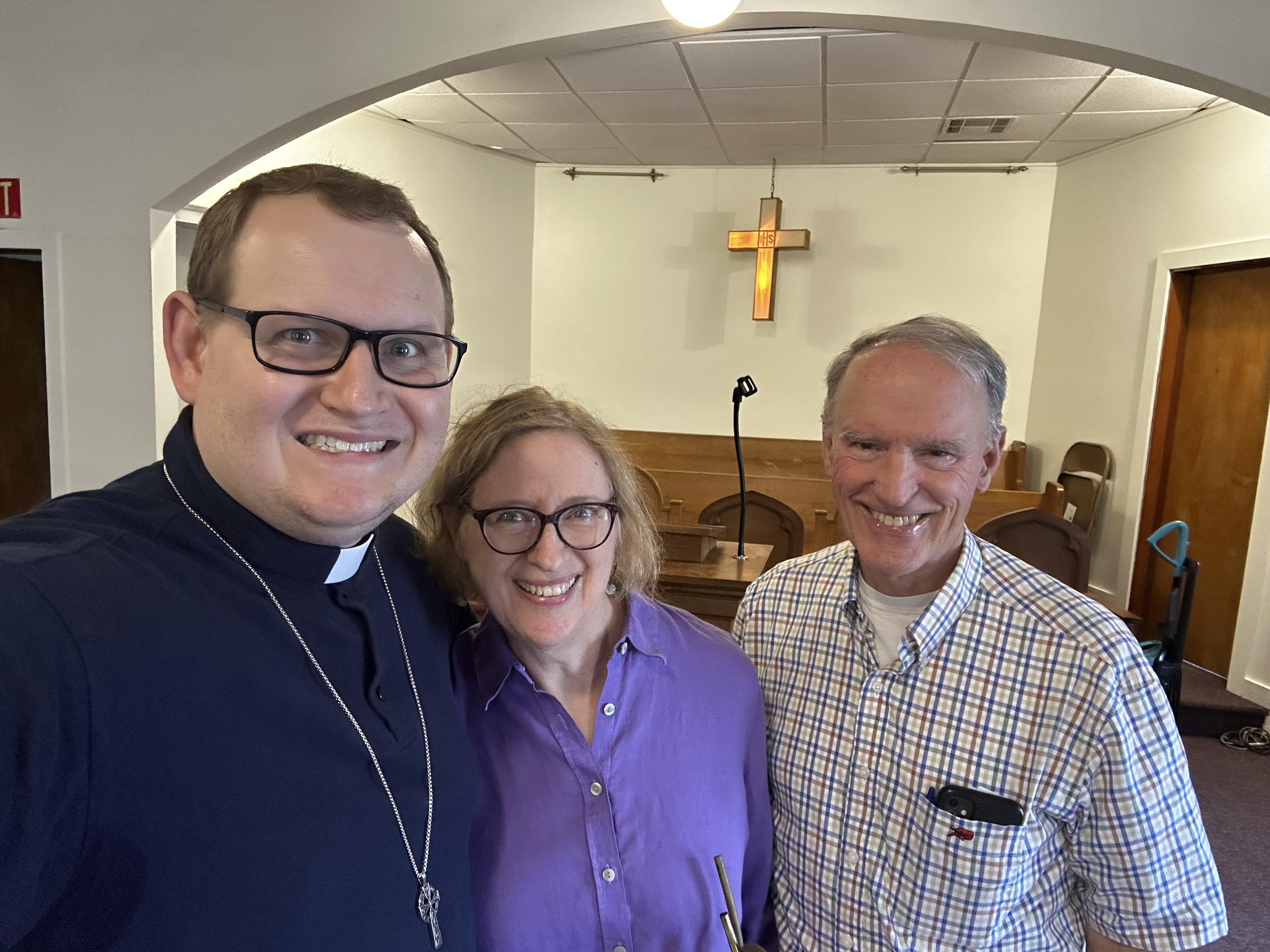 Members of Church of the Holy Trinity sharing life together