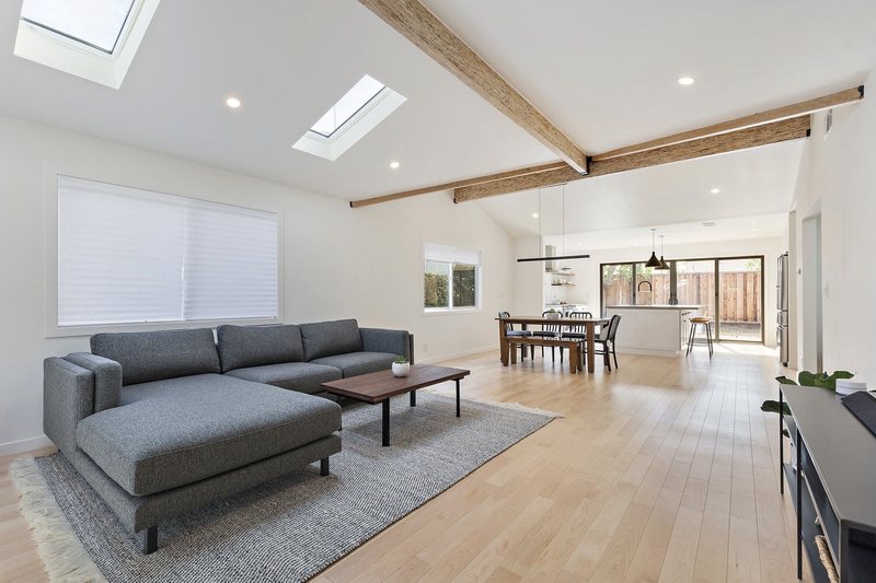 ADU living room interior Austin