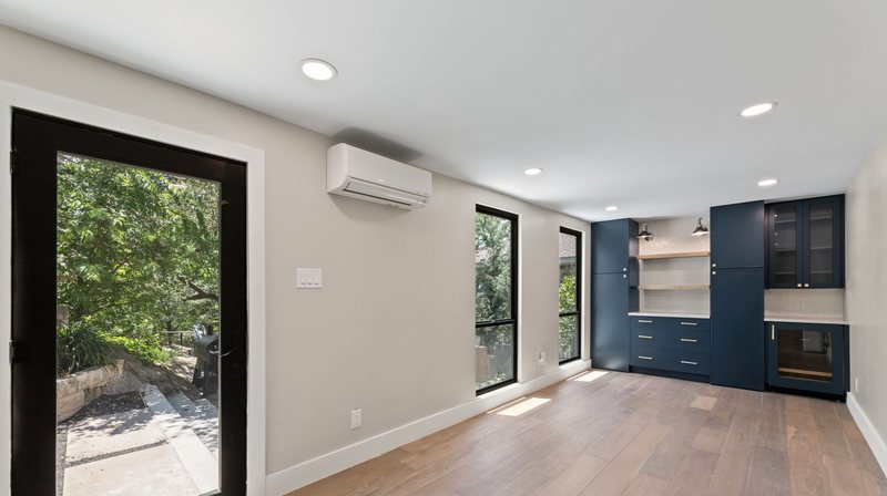 ADU suite interior modern Austin