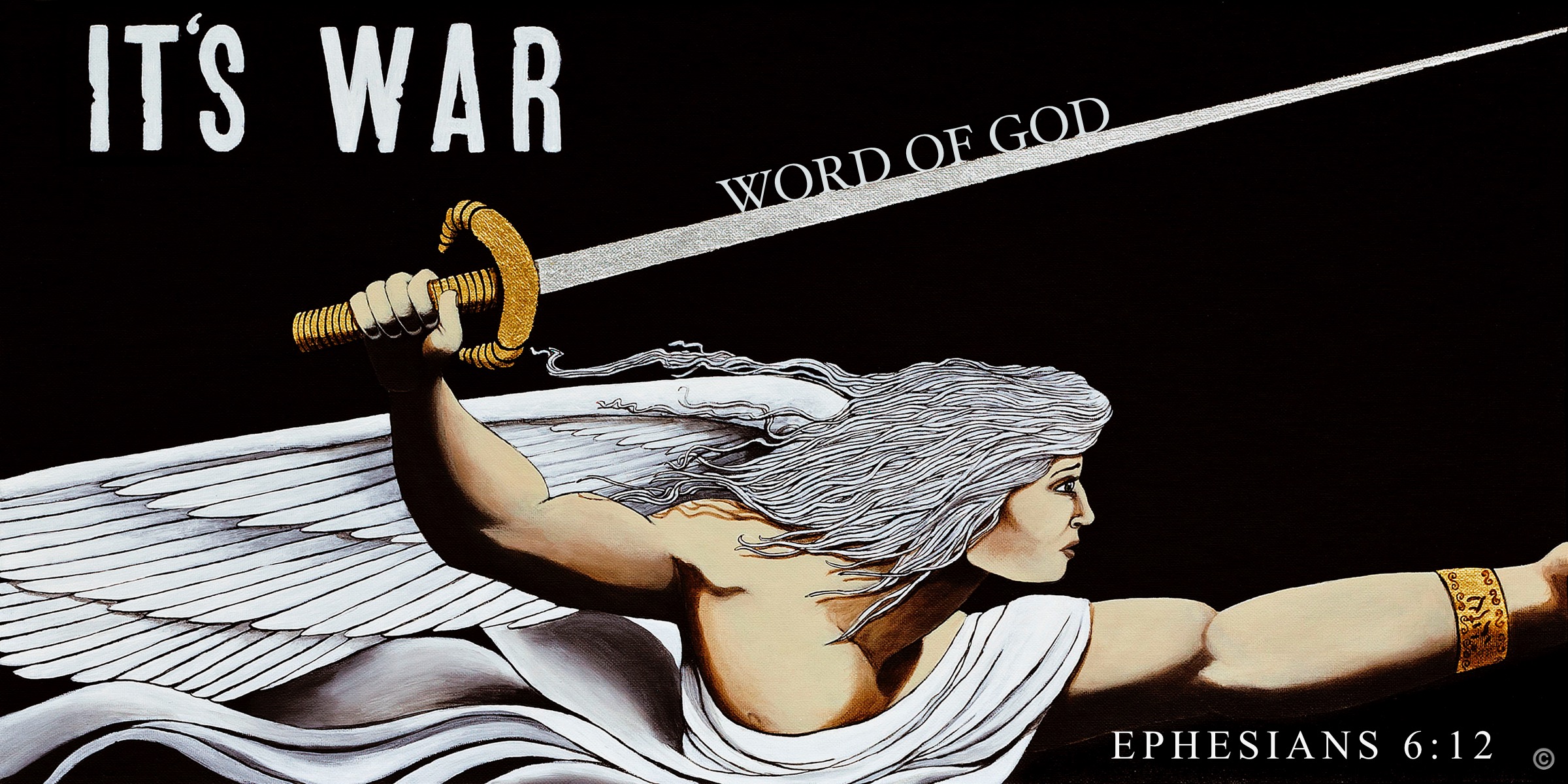 Saint Michael the Archangel — It's War — Ephesians 6:12