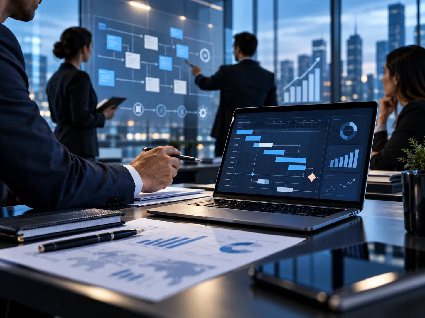 Operational Excellence & Project Delivery — service illustration
