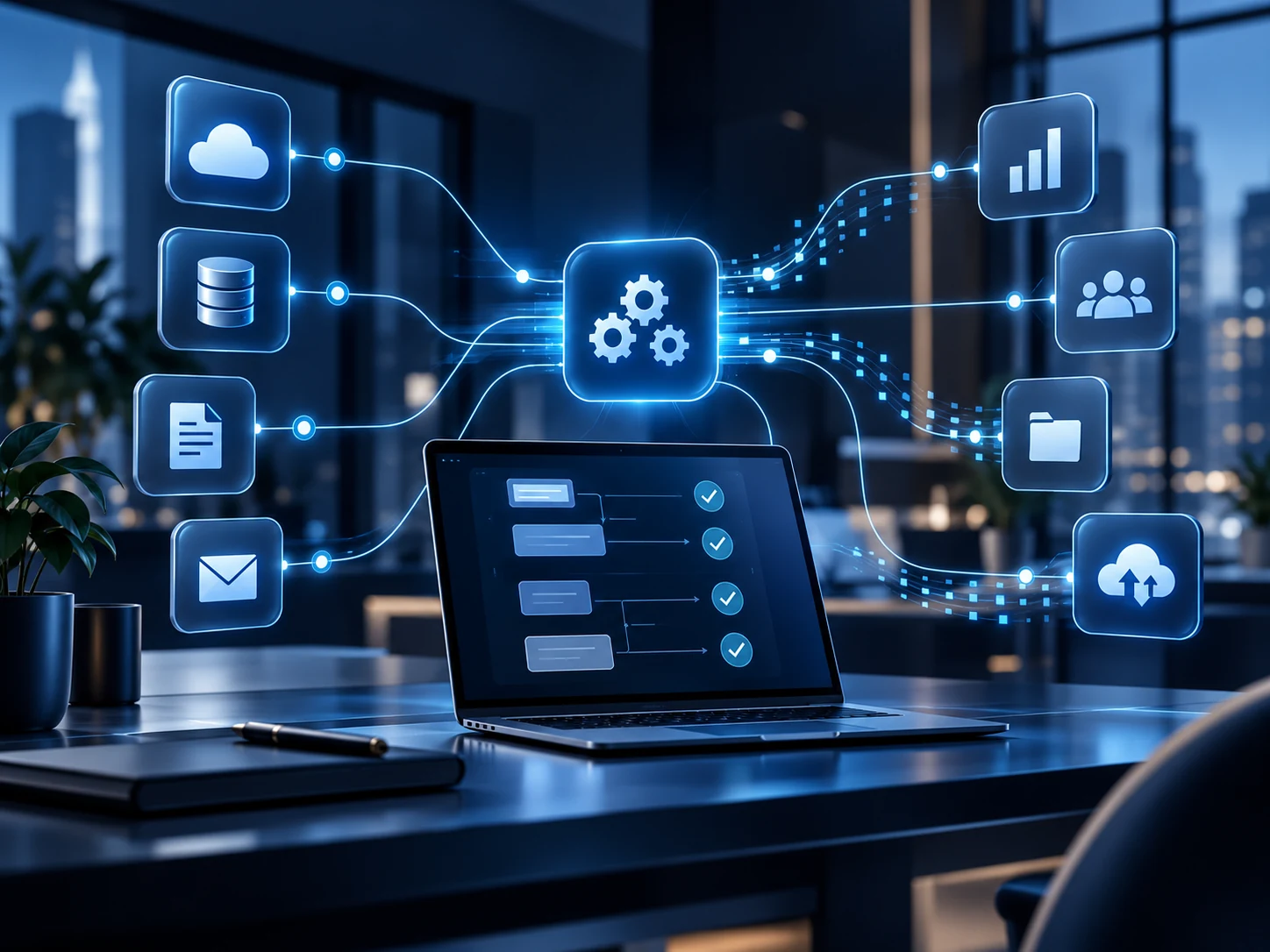 Automation & Integrations — service illustration