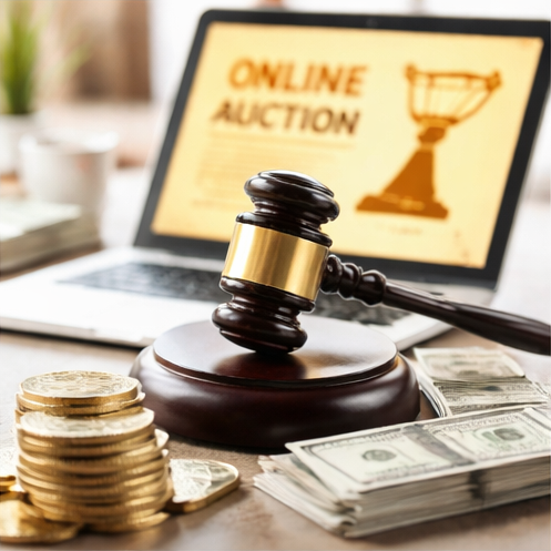 Probate liquidation services for estate assets sold by online auction