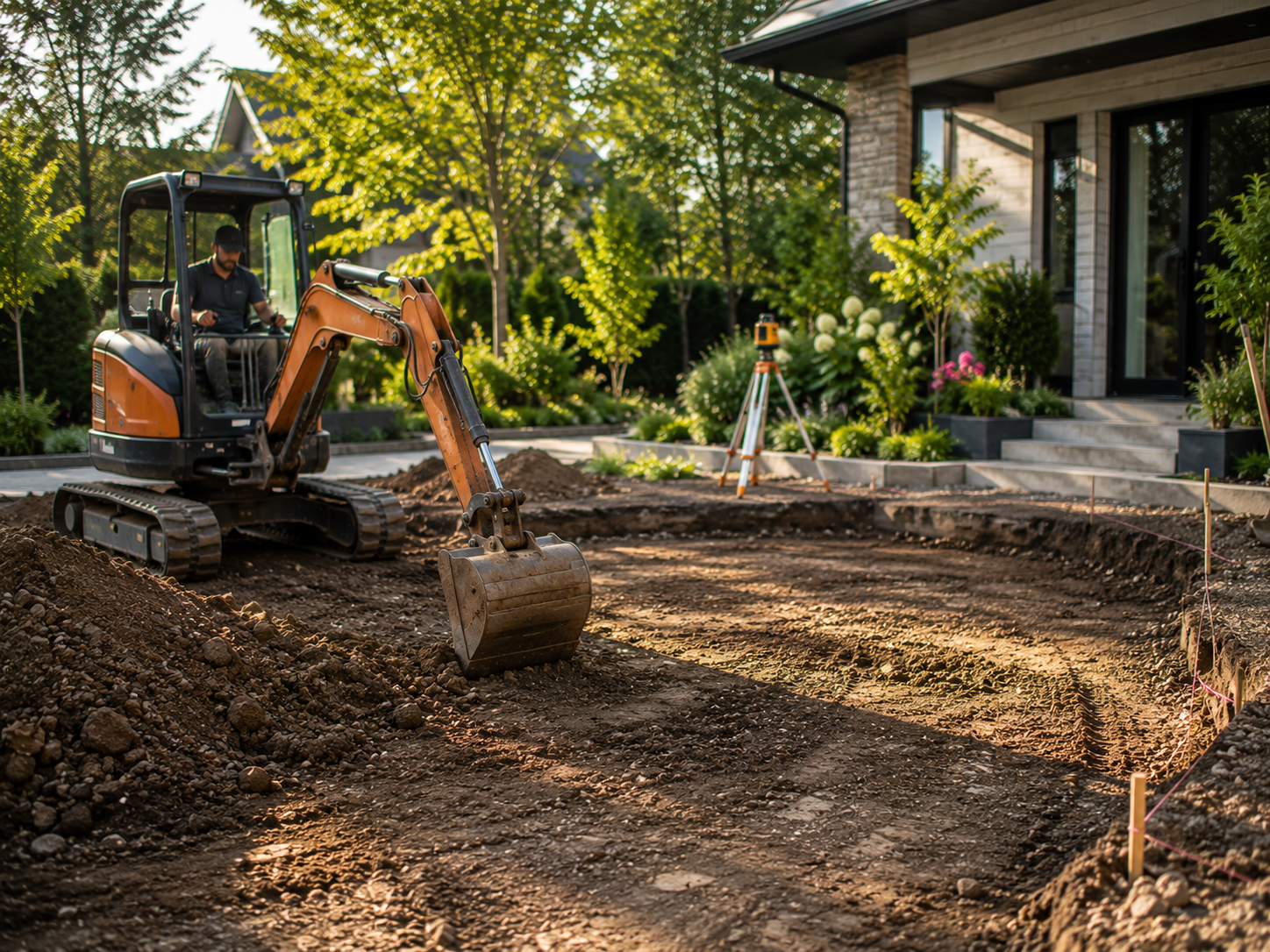 Excavation & Site Preparation in Clayfield