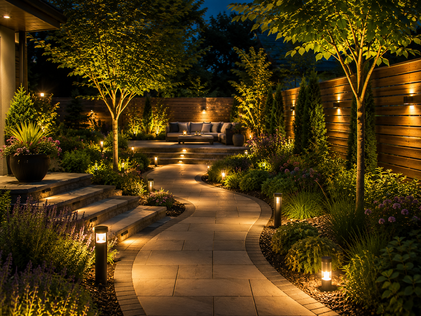 Outdoor Lighting in Clayfield